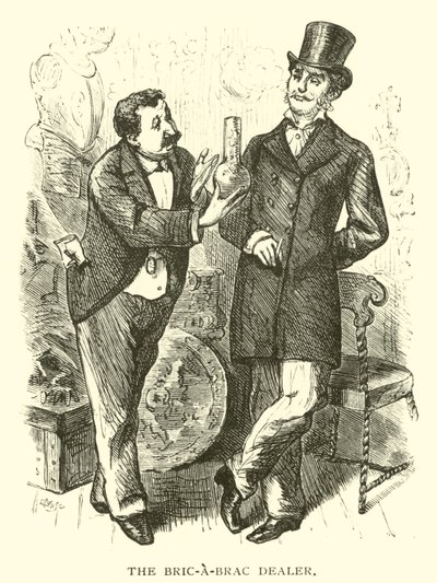 The Bric-A-Brac Dealer by American School