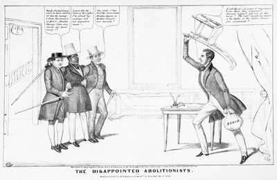 The Disappointed Abolitionists by American School