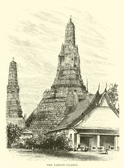 The Famous Pagoda by American School