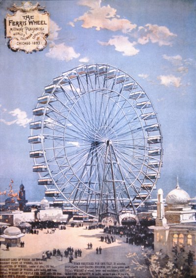 The Ferris Wheel, Midway Plaisance, World