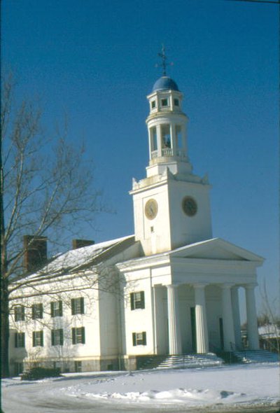The First Parish Church by American School