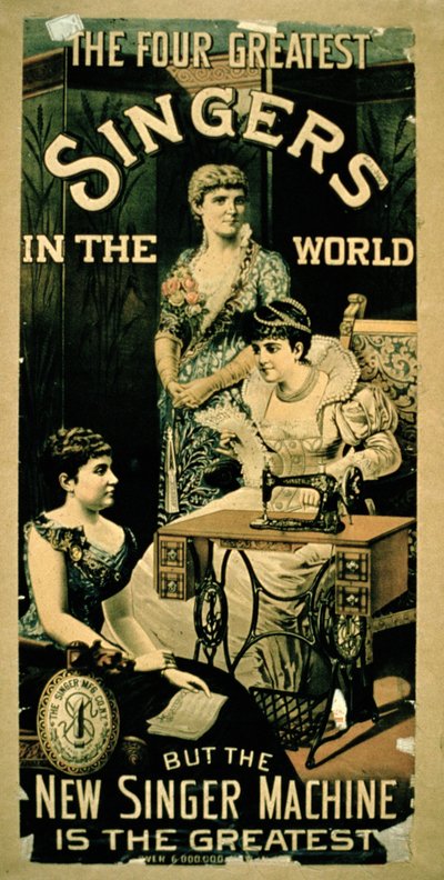 The Four Greatest Singers in the World, But the New Singer Machine is The Best by American School