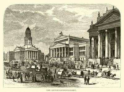 The Gendenarmenmarket by American School