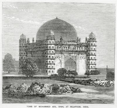 The Gol Gumbaz, Tomb of Mohammed Adil Shah II by American School