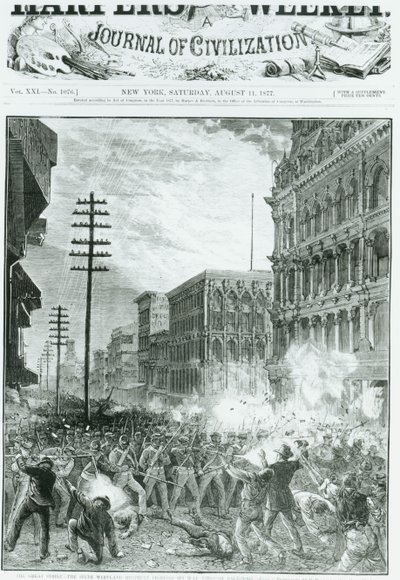 The Great Strike: The Sixth Maryland Regiment Fighting Its Way Through Baltimore, from 
