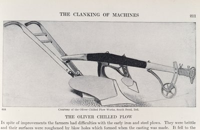 The Oliver Chilled Plow, from The Pageant of America, Vol.3, by Ralph Henry Gabriel, 1926 by American School