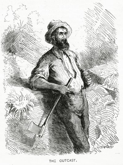 The Outcast, Illustration for A Community of Outcasts by American School