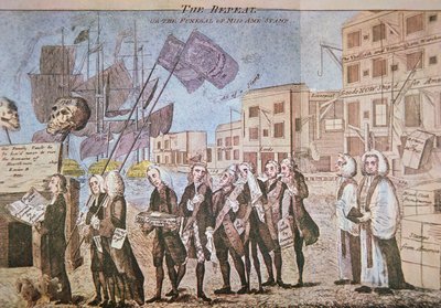 The Repeal, or the Funeral Procession of Miss Ame-Stamp by American School