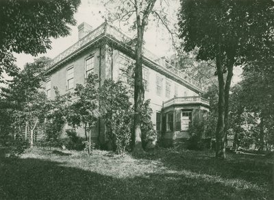 The Schuyler Mansion, Albany by American School