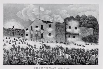 The Siege of the Alamo, 6th March 1836, from 