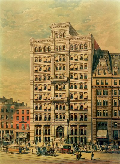 The Standard Oil Company Building, 26 Broadway, New York, pub. by Root and Tinker, 1886 by American School