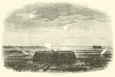 The Swamp Angel, August 1863 by American School