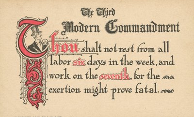 The Third Modern Commandment by American School