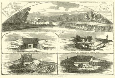 The attack on Arkansas Post, January 1863 by American School