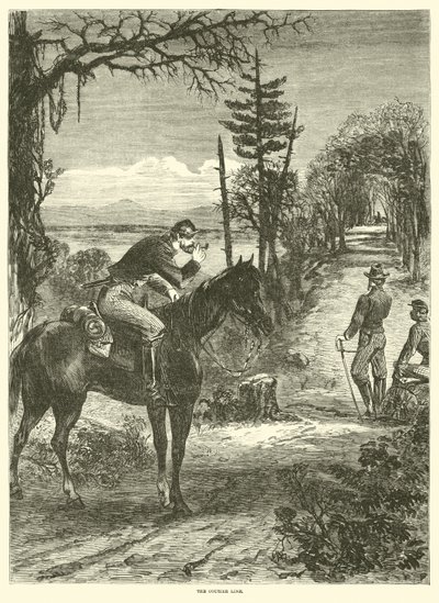 The courier line, April 1863 by American School