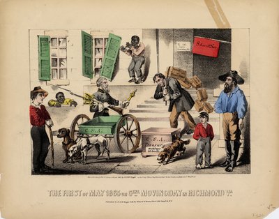 The first of May 1865, or, Genl. moving day in Richmond Va. by American School