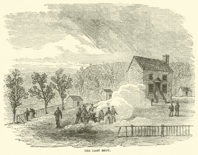 The Last Shot, April 1865 by American School