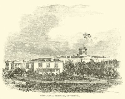 Theological Seminary, Gettysburg, July 1863 by American School