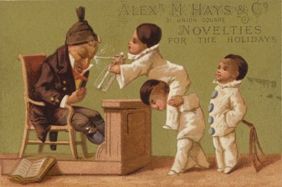 Three Little Boys Squirting Water by American School