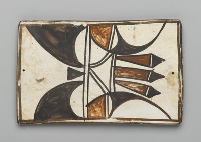 Tile, Made in Mesa, Arizona by the Hopi People by American School