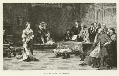 Trial of Queen Catherine by American School