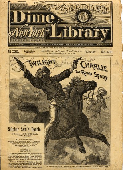 Twilight Charlie, Front Cover of Beadle