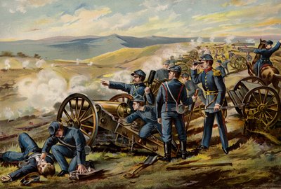 US Army, Field Batteries, Malvern Hill by American School