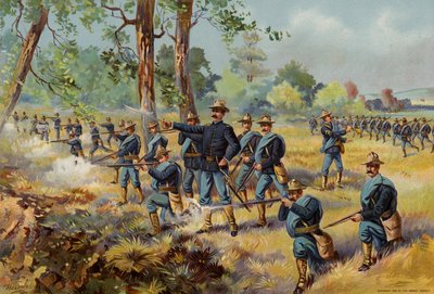 US Army, Infantry field equipment by American School