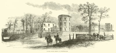 United States Arsenal at Fayetteville, March 1865 by American School