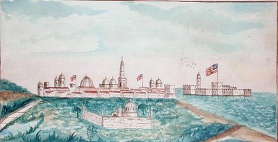 Vera Cruz, Castle and Cemetery by American School