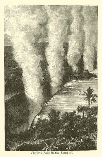 Victoria Falls in the Zambesi by American School