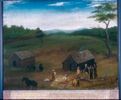 View in Elkhart County, Indiana by American School