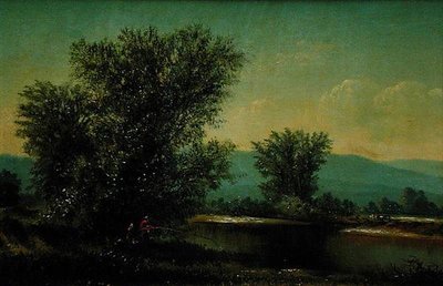 View in Little River Stowe, Vermont by American School