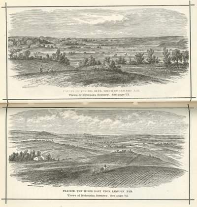 Views of Nebraska Scenery by American School