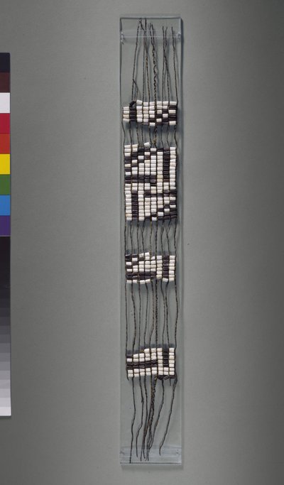Wampum Belt, American Iroquoian or Algonquian tribe, possible 17th century by American School