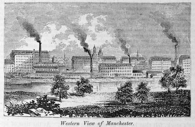 Western View of Manchester, from 