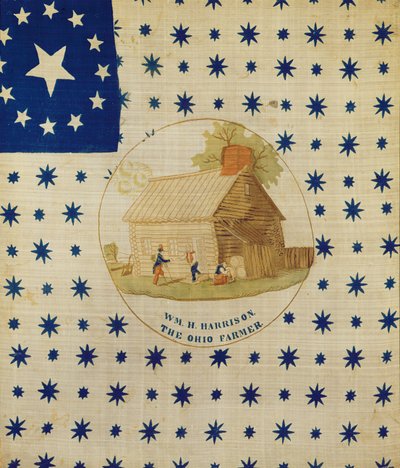 William Henry Harrison, The Ohio Farmer by American School