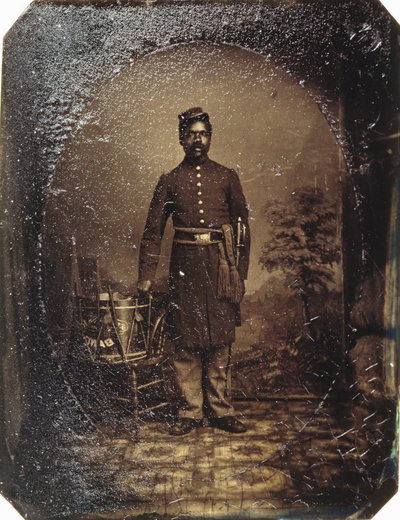 William J. Netson, 54th Massachusetts Infantry, c.1863 by American School