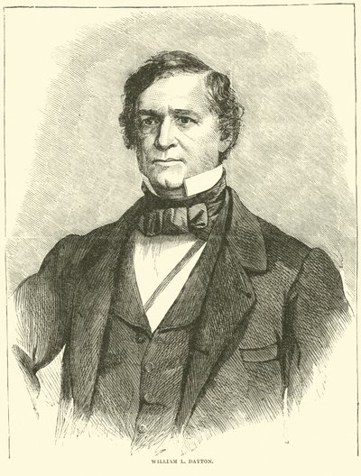 William L Dayton, June 1864 by American School