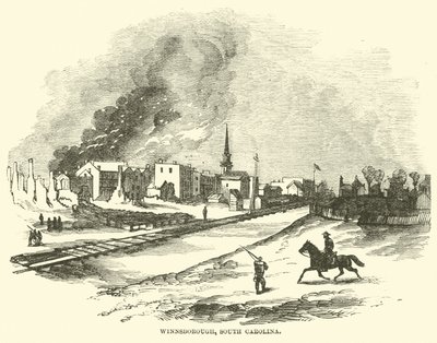 Winnsborough, South Carolina, February 1865 by American School