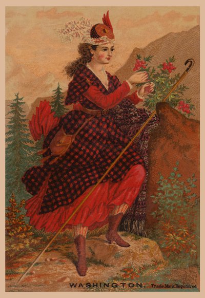Woman in Red by American School