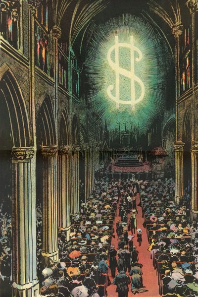 Worshipping the Almighty Dollar by American School