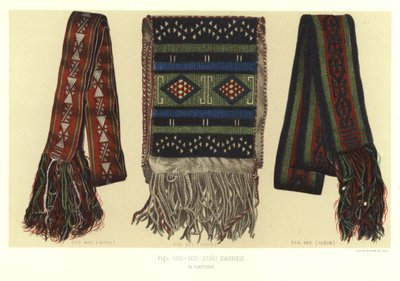 Zuni Sashes by American School