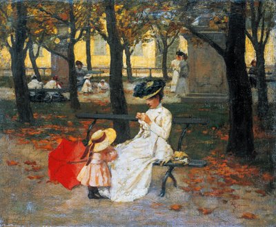 The Public Gardens by Amerino Cagnoni