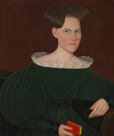 Portrait of Helen Lena Ten Broeck, 1834 by Ammi Phillips