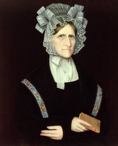 Portrait of Katherine Salisbury Newkirk Hickok, c.1825 by Ammi Phillips