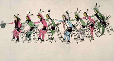 Public Dance in Honour of the Warrior He Dog by Amos Bad Heart Buffalo