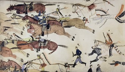 Retreat of Major Marcus Reno