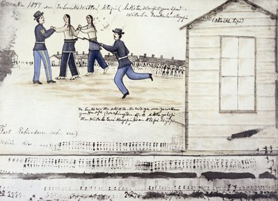 The Death of Crazy Horse in 1877, Fort Robinson, Nebraska by Amos Bad Heart Buffalo