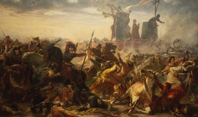 Battle of Legnano, 29 May 1176 by Amos Cassioli